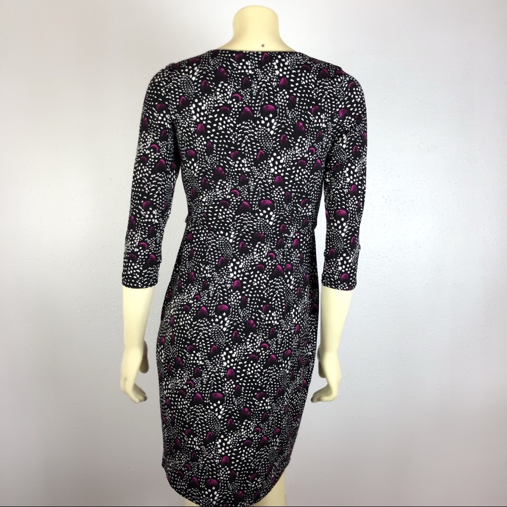White House Black Market Faux Wrap Dress Size 2 - Picture 4 of 6